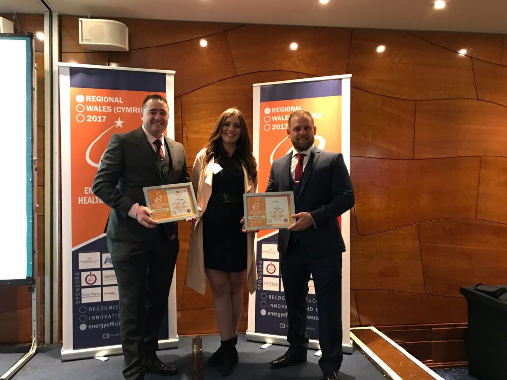 Award winners at Wales Regional Energy Efficiency Homes Awards 2017